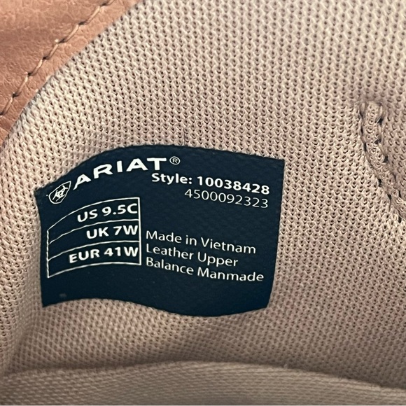 Ariat Anthem Shortie Waterproof Boots western Cowboy Womens size 9.5C - Picture 2 of 11